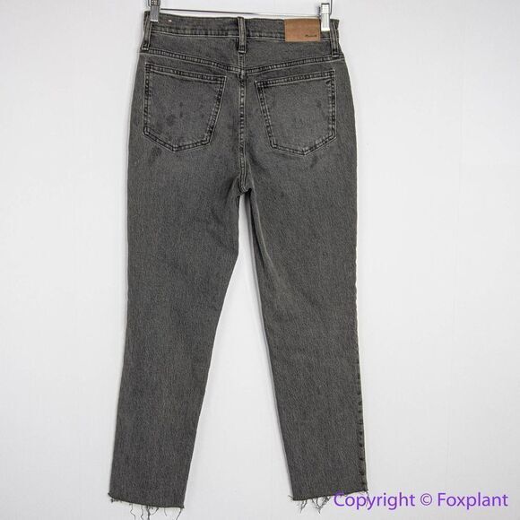 NEW Madewell Perfect Vintage Jean in Cosner Wash: Knee-Rip Edition,  26 - Picture 9 of 16